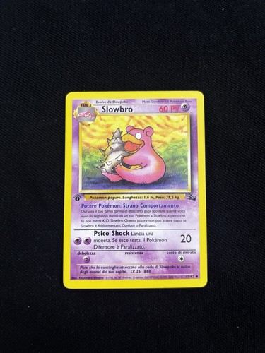 Card pokemon slowbro - card,
