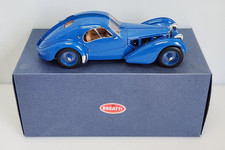 AUTOart 70942 Bugatti 57SC Atlantic 1938 Blue 1:18 Die Cast Model Excellent Read