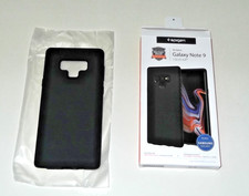 Custodia Spigen Liquid Air nera Samsung Galaxy Note 9 nuova con scatola