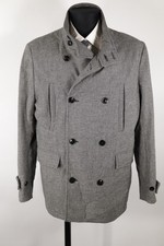 H&M schwarz-grauer Kurzmantel