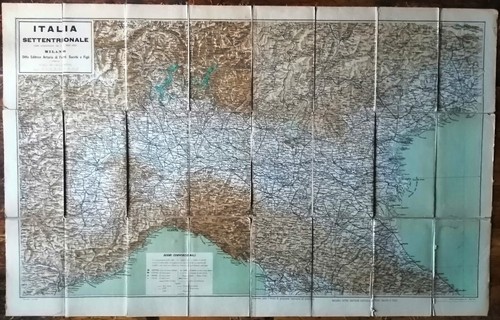 Italia settentrionale carta - italia,