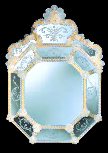 Specchiera barocca vetro di - barocca,