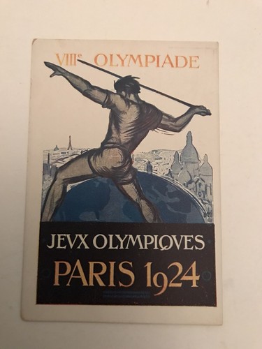 Cartolina olimpiadi parigi - cartolina,
