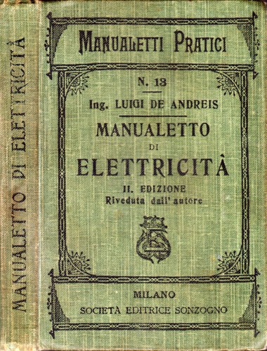 Luigi andreis manualetto - andreis,