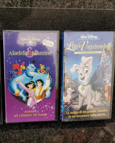 Vhs cartoni animati walt - vhs,