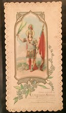 antico santino san pancrazio martire 1916