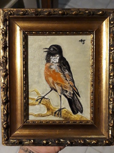 Antico quadro dipinto - antico,