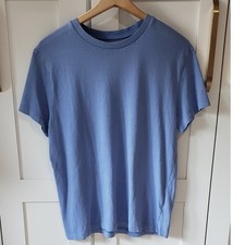 Zara Shirt Mens M Blue Short