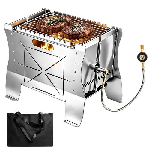 Barbecue gas pieghevole - a,