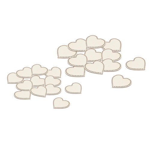 Pezzi fondo legno cuore - 12,