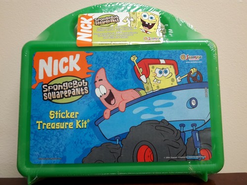 Kit tesoro adesivo spongebob - kit,
