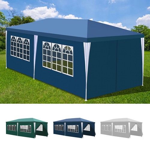 Gazebo 3x3m 3x6m impermeabile - 3x3m/3x6m,