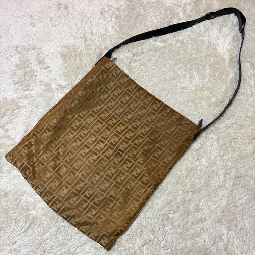 Fendi zucca pattern shoulder - fendi,