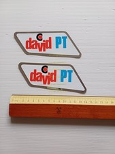 Casalini David PT 50 ciclomore trasporto coppia adesivi originali anni 70