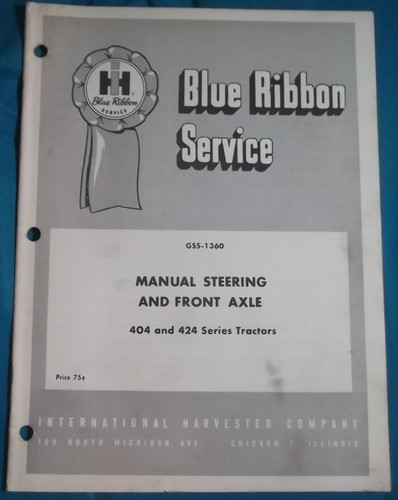 International manuale sterzo - manuale, &