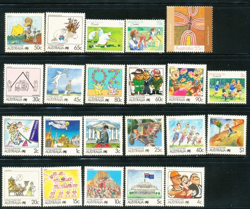 Francobolli australia set - australia,
