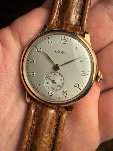 Vintage watch eska - vintage, new