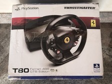 Thrustmaster T80 Ferrari 488 GTB Edition PS4/PC - Volante e Pedaliera USATO
