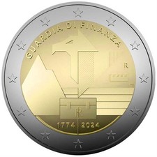 2024 Italy € 2 Euro UNC Coin