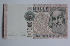 1000 Lire banknote, Marco