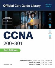 CCNA 200-301 Official Cert Guide - Paperback, by Odom Wendell; Hucaby - Good
