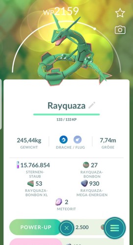 Pokémon rayquaza - ❎️,