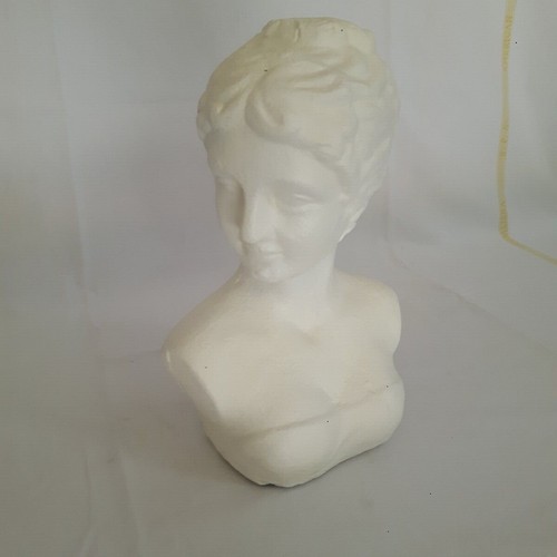 Statua gesso busto - , femminile 