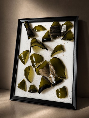 Quadro resina domperignon - in,