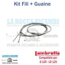 Kit fili guaine lambretta d - +,