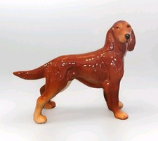 vintage Melba Ware ceramic red