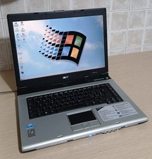 Notebook Acer Aspire 1680 con Windows 98 per retrogaming