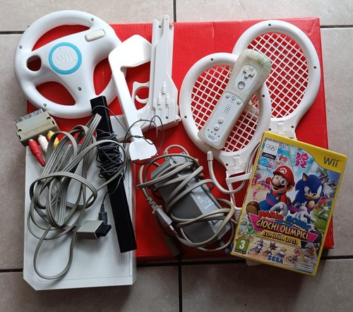 Nintendo wii bianca wiimote - nintendo,