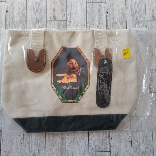 Nuova borsa tote - cane, tela