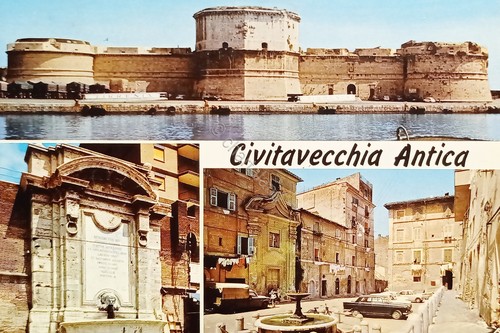 Cartolina civitavecchia - cartolina,