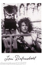 Leni Riefenstahl ++autografo++++dt. Leggenda del film++