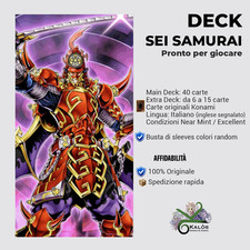 Yugioh! Mazzo Deck SEI SAMURAI