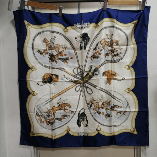 Hermes carre chasse - hermes, au