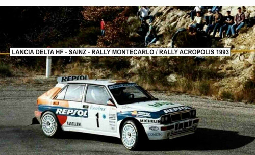 Lancia delta hf rally - 1/24,