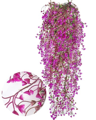 Fiori artificiali sospesi