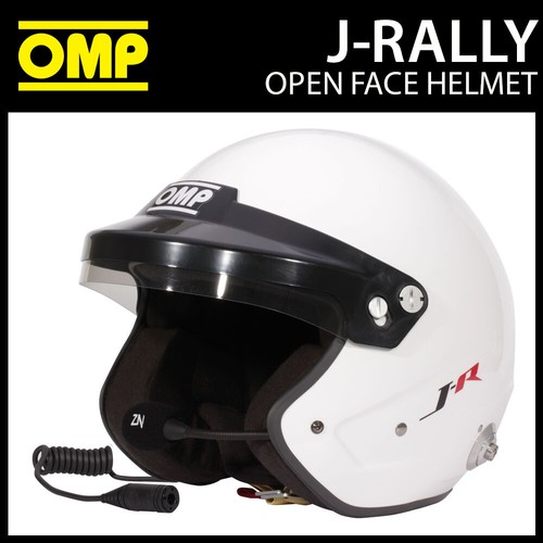 Casco omp rally open - open, face