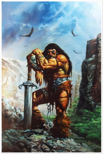 Conan barbaro simon bisley - barbaro,