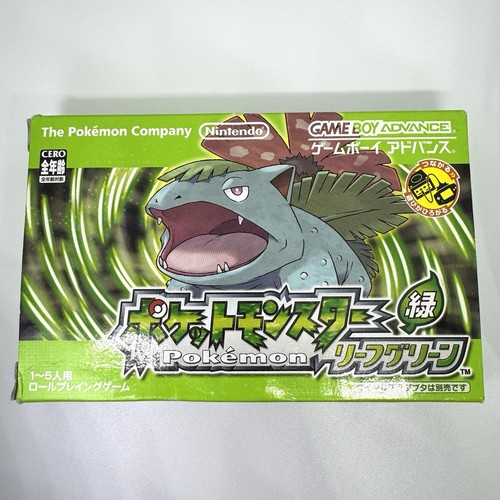 Pokemon verde foglia gba - pokemon,
