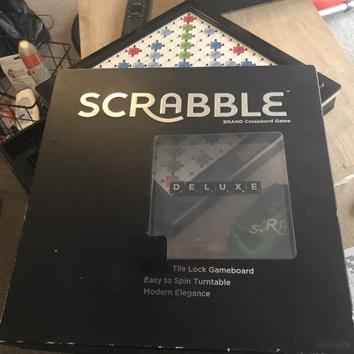 Scrabble deluxe edition set - deluxe,