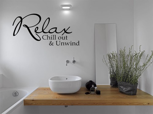 Adesivo wall art relax - adesivo,
