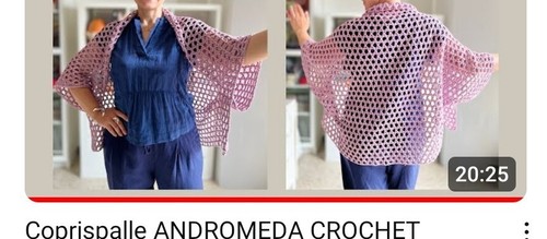 Copri spalle uncinetto - copri,