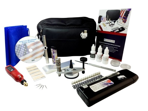 Windshield repair kit cracked - kit,