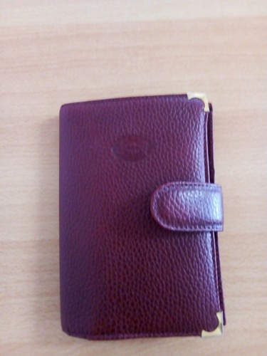 Cartier portafoglio pelle - cartier,