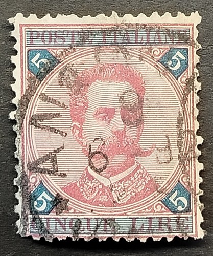 Francobollo regno italia 1891 - regno,