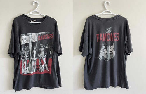 Shirt vintage ramones - t-shirt,