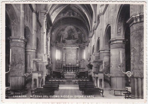 Cremona interno del duomo - -,